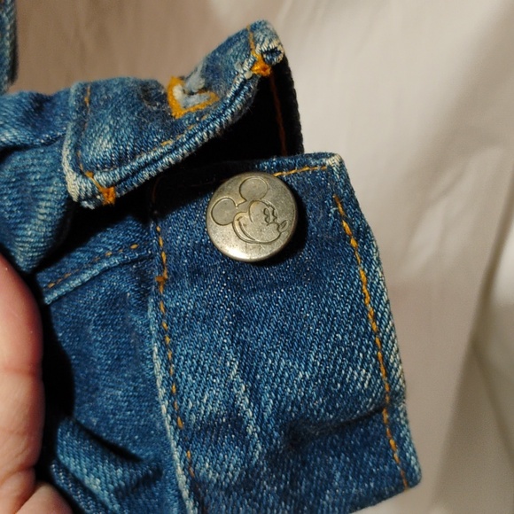 SALE! Mickey & Co. Walt Disney Sequined Decorated Vint Denim Yth Jacket (A-72) - Picture 6 of 11
